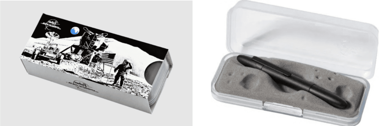 Wireless earbuds in a stylish charging case with packaging box.
