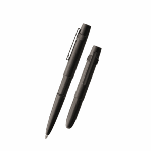 Fisher Space Pen-XMark Bullet Model-Black color-Brass Base Material-Powder Coated Finish-Open 5.35″; Closed 3.77″