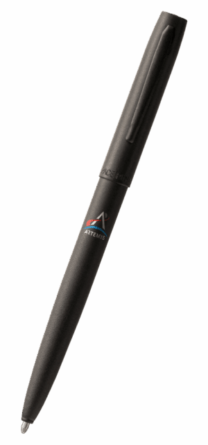 Fisher Space Pen-CapOMatic Artemis Model-Matte Black-Brass Base Material- Powder Coated finish- Open 5.27″; Closed 5.13″