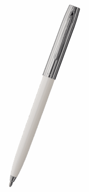 Fisher Space Pen-CapOMatic Plastic Model- White with Chrome Cap color- Plastic Base Material-Plastic Finish-Open 5.27″; Closed 5.13″