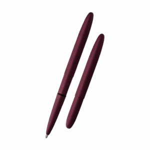 Fisher Space Pen-Bullet Cerakote Model-Black Cherry color-Brass Base Material- Cerakote Finish-5.35″; Closed 3.77″