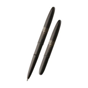 Fisher Space Pen-Bullet Medical Symbol Model-Black-color-Powder Coated Finish-Brass Base Material-Open 5.35″; Closed 3.77″