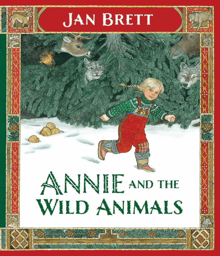 Annie and the Wild Animals children's fiction book author Jan Brett