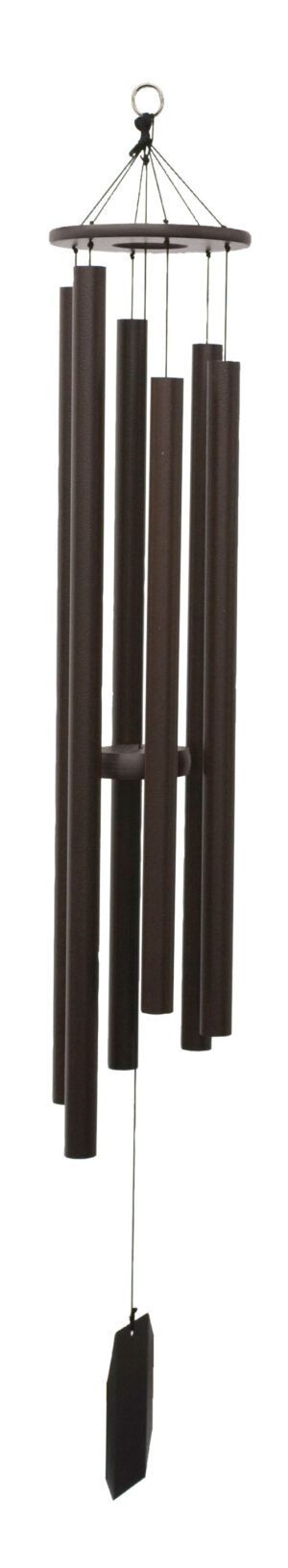 Lambright Wind Chimes-Biblical Bells-Textured Copper -powder coated aluminum-5 to 6 tubes- sail engraving- audio clip online