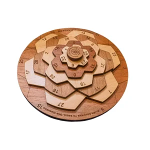 revolving-century-II-wood-puzzle-creative crafthouse-natural wood color-wood